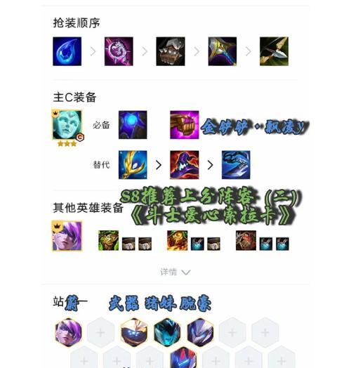 英雄联盟中磨成救星的技能组合和策略是什么？