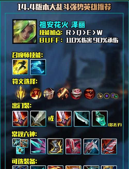 大乱斗模式如何选择英雄？