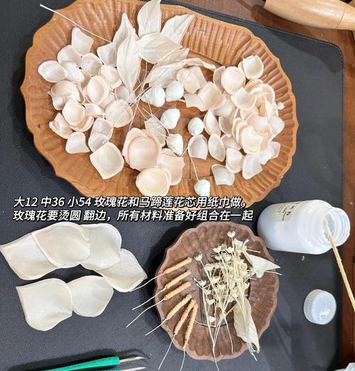 玫瑰头部装饰的制作方法是什么？