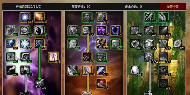 魔兽萨满升级天赋怎么点？天赋选择的策略是什么？