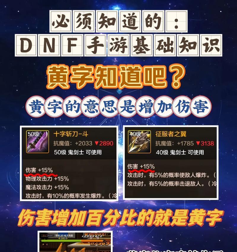 地下城中的黄字白字有何含义？它们代表什么信息？